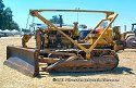 Caterpillar D6 with cable-operated dozer blade