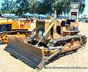 Lineup of nicely restored Cletrac tractors and dozers
