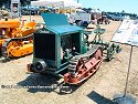 Restored Cleveland tracked crawler with belt pulley