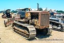 Caterpillar RD6 crawler with towed plow