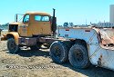 FWD 6x6 semi-tractor with lowboy trailer